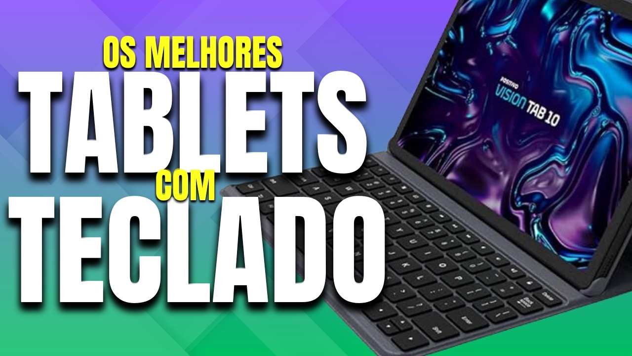 Qual o MELHOR Tablet com Teclado Custo-Benefício 2025! - YouTube