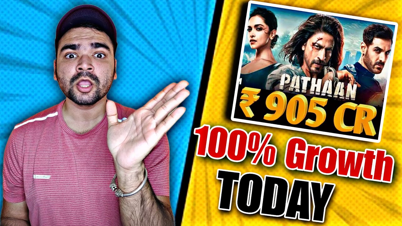 PATHAAN HUGE 100% GROWTH MORNING SHOWS TODAY