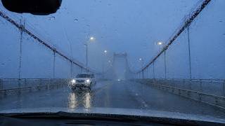 Driving Through a Heavy Downpour - Cozy Rain Ambience for Relax, Focus