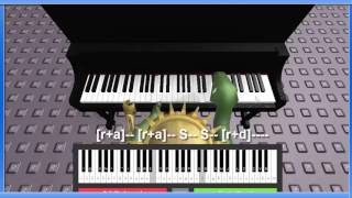 How To Play Spooky Scary Skeletons On Roblox Piano By Skeletalreality