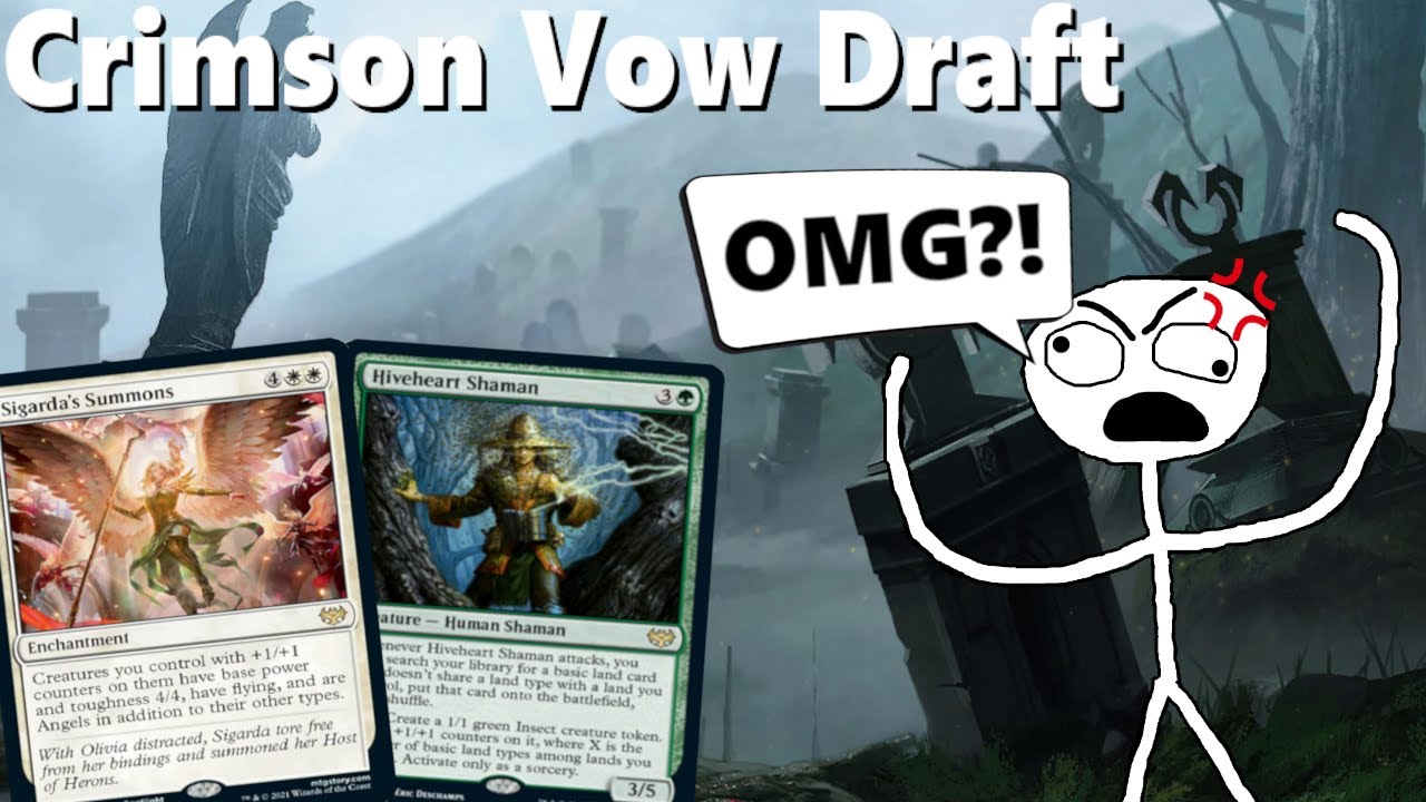 Crimson Vow MTG Arena Draft Mulligan Madness YouTube