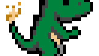 Small Dragon Pixel Art Timelapse