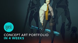 Levelup Your Concept Art Portfolio in 4 Weeks. Really.