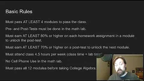 College Prep Math - Welcome Video