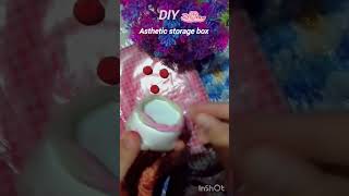 #DIY #  Mouldit art series ❤️ ##DAY 3. '' Storage box,##. Trending # shorts "