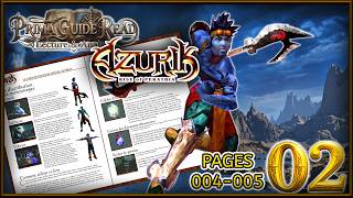 Azurik: Rise of Perathia - PRIMA GUIDE READ / LECTURE &amp; ANALYSE - PAGES 004-005 - [#02]