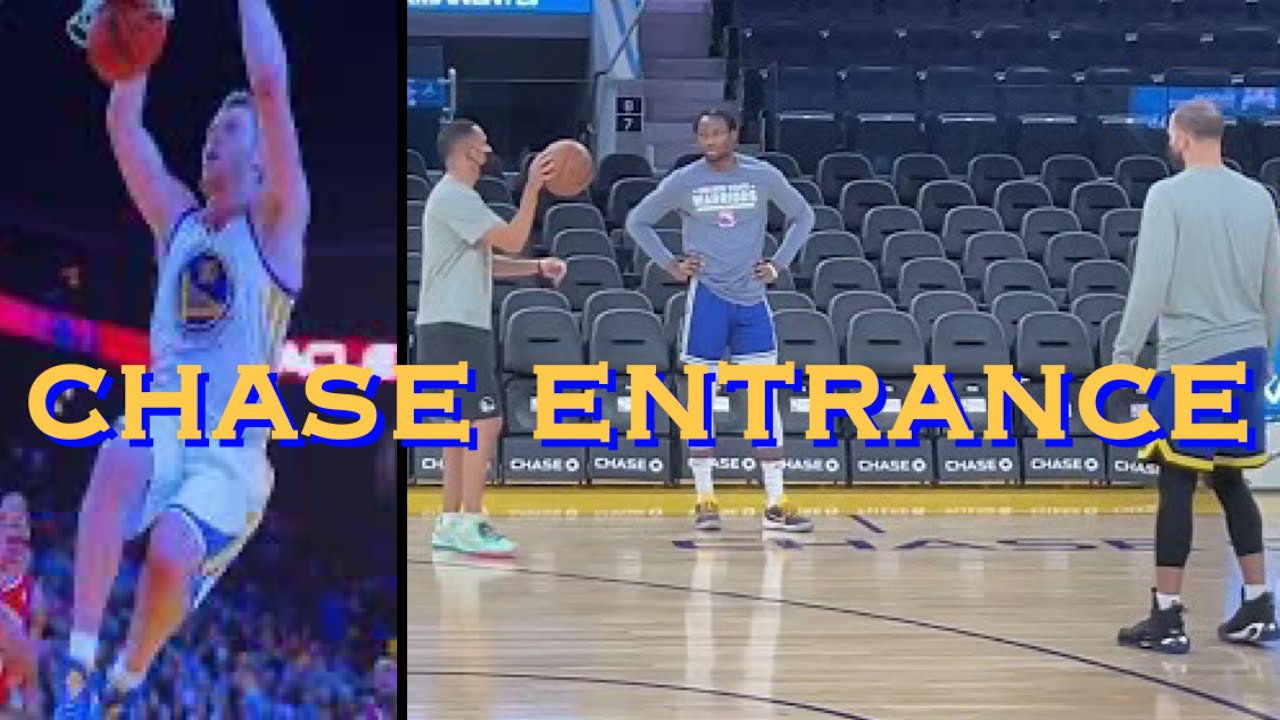 📺 Chase entrance b4 SAC: honoring David Lee; Kuminga x Dowtin downhill + 3 drill (Mychel Thompson)
