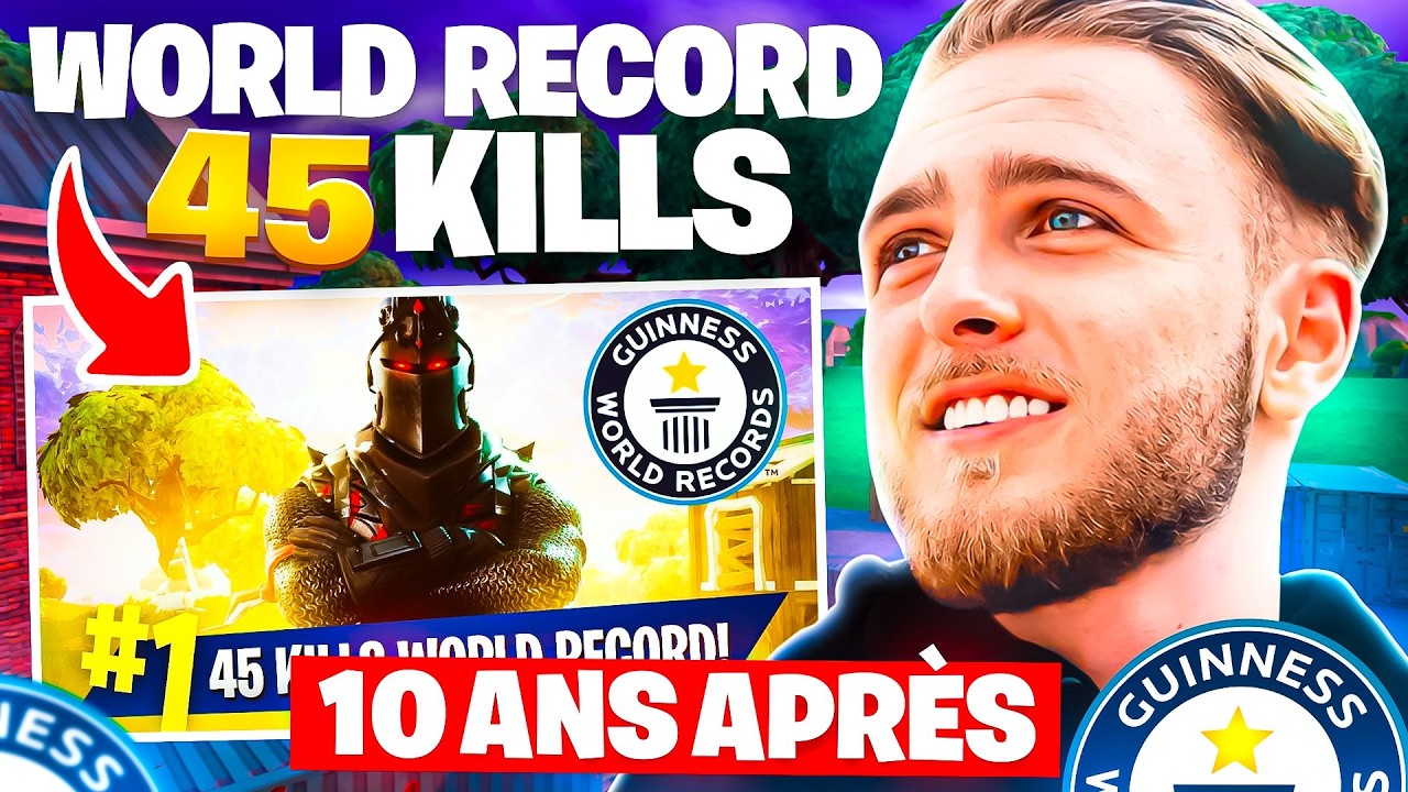 Je réagis à mon WORLD RECORD… 10 ans après (15 MILLIONS de vues)