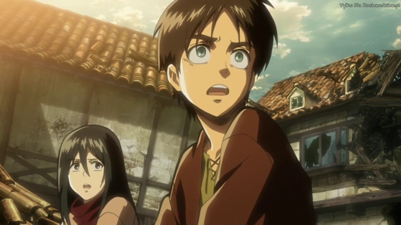 Attack On Titan Odc 1 Sezon 1 Attack on titan PL (Sezon 1 odc 1) część 2 - YouTube