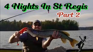 No Campsites. No Trout. Time to Switch It Up In The St Regis Canoe Area (Part 2)