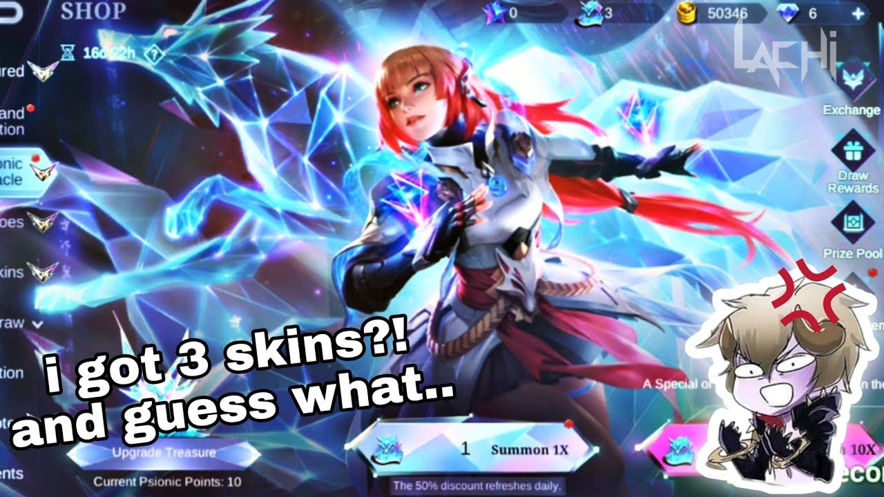 i'm starting to hate my account 😒 | Guinevere Psionic Oracle Legend Skin FREE DRAWS!