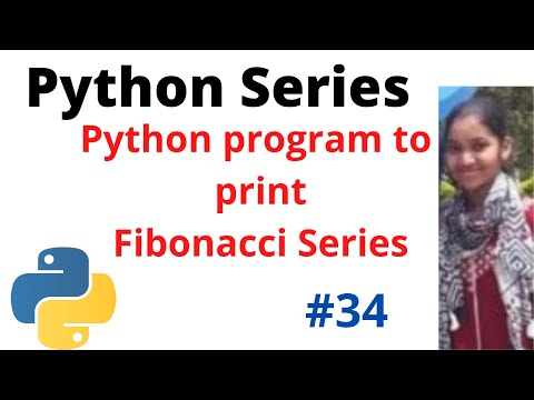 Python program to print Fibonacci series | #fibonacciseries #python #python3 #fibonacci