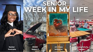 Week in My Life as a College Student | Senior Portraits, Midterms, Lecture & Bowling screenshot 4