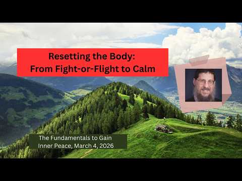 Resetting the Body: From Fight-or-Flight to Calm, Inner Peace with Coach Menachem