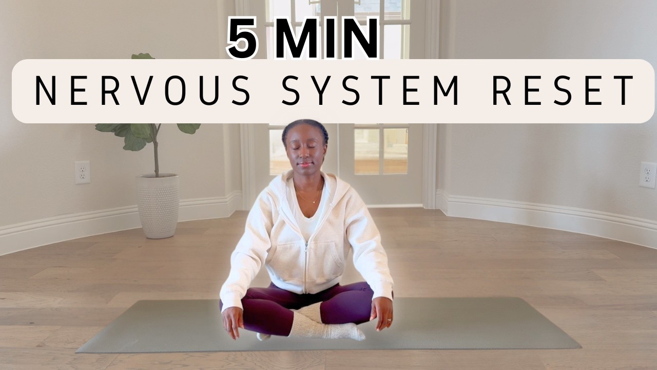 5-Minute Nervous System Reset | Gentle Guided Meditation for Stress ...