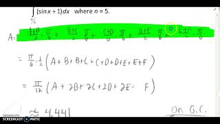 AP Calculus 5.6 Trapezoidal Rule