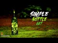 Simple Bottle Art with Copper String LED | Creators Hub