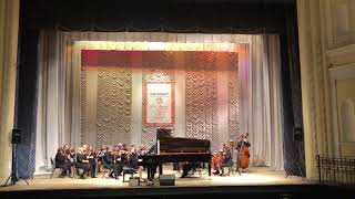 И.С.Бах Концерт для фортепиано с оркестром соль минор, Соловьева Анастасия
