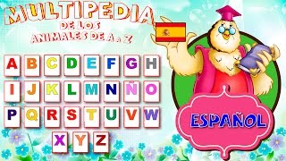 Abecedario Español Completo Con Animales | Complete Alphabet In Spanish