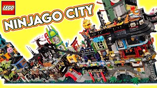 Complete NINJAGO CITY PLACED! LEGO Room Update!