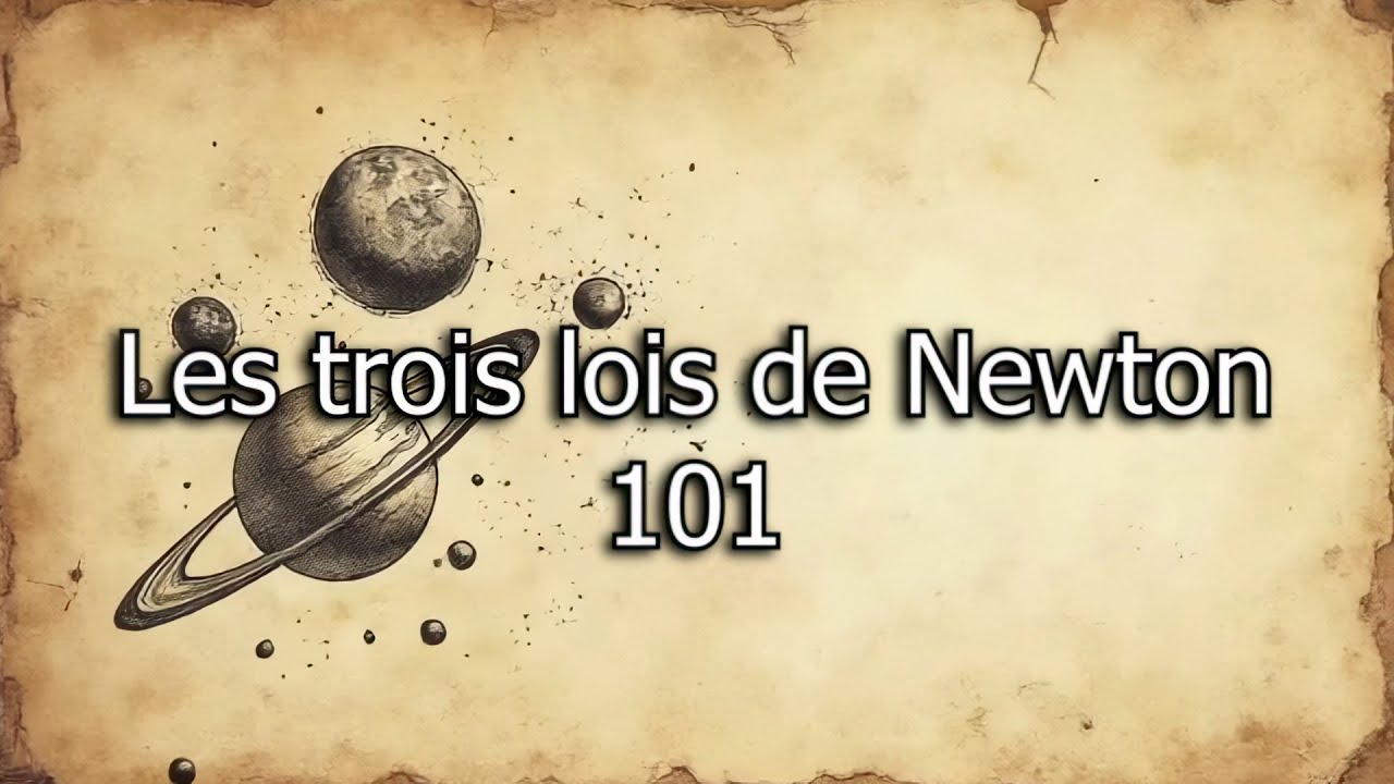 Les trois lois de Newton 101 - YouTube