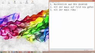 Tutorial 001# Textdokument erstellen (Ernst)