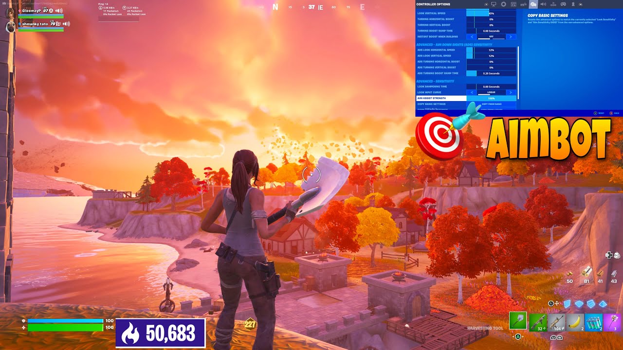 Chapter 4 Fortnite Arena + *UPDATED* Best Controller Settings & Sensitivity (4K 120FPS)