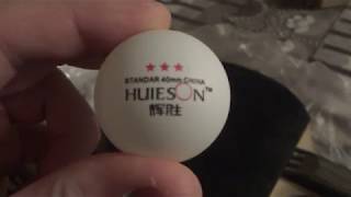 Обзор китайского шарика для настольного тенниса HUIESON с Aliexpress #Aliexpress #huieson #теннис