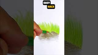 Easy GRASS Drawing Tutorial #shorts Net Worth