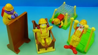 2000 McDONALD'S McTROOP set of 4 HAPPY MEAL COLLECTIBLES VIDEO REVIEW