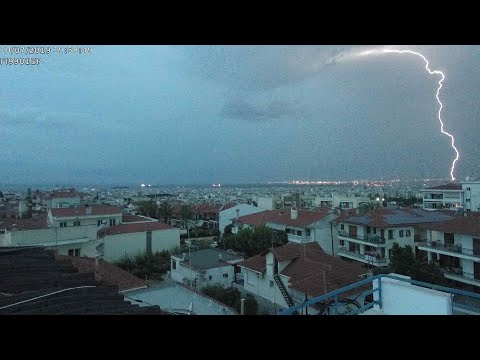 The big storm captured from Pylea (10/7/2019)