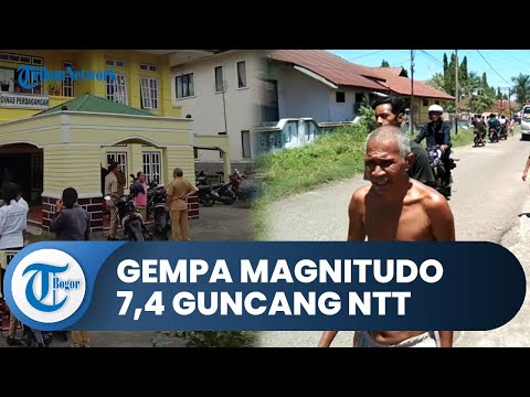 Gempa Magnitudo 7,4 Guncang NTT, Terasa Kuat di Makassar, BMKG Menyatakan Ada Potensi Tsunami