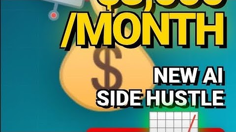 Earn $3000/month using AI