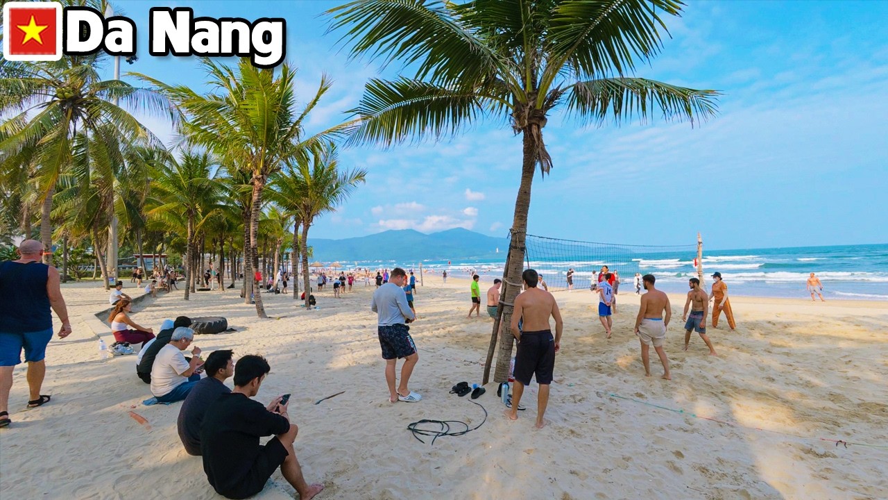 DA NANG VIETNAM - My Khe Beach Weather & Walking Tour Latest Update 8th March 2026