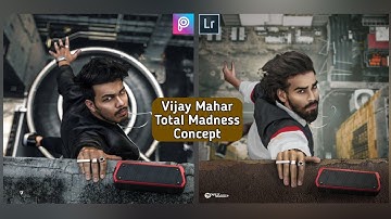 Total Madness With Hard Burn Effect Concept || Vijay Mahar Picsart Editing