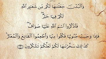 سورة الحج  بصوت عبد الله خياط رحمه الله