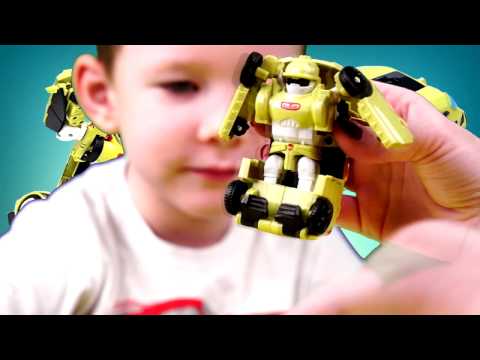 Unpacking mini tobots robot transformers D Распаковывает мини тобот трансформер D