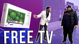 FREE TV (Social Experiment) GIVEAWAY!
