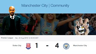 Highlights|Обзор Stoke City v Manchester City| Сток Сити v Манчестер Сити 1-4