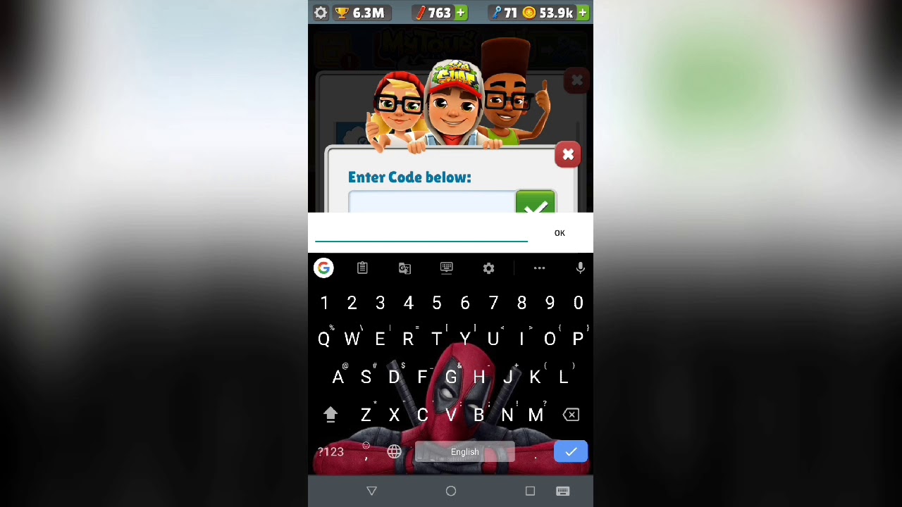 New Promo Code For Subway Surfer Bali | For Keys and Coins