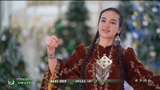 Ejegyz Rejepowa Täze Ýyl - Türkmenistan, 2025 2025.01.04 - Turkmen Owazy 1080P
