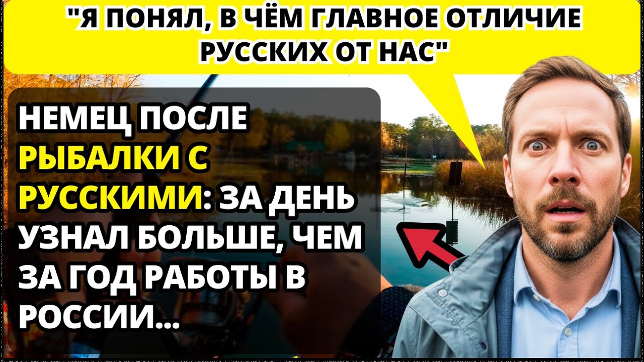 Немец ОБАЛДЕЛ от русской рыбалки - 5 вещей, которые сломали его мир.