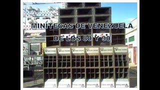 MINITECAS de LOS 80 y 90 en VENEZUELA - Tridimension - Tconection - New York New York - Sandy Line