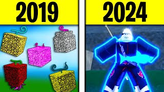 Evolution of Roblox Blox Fruits - 2019 to 2024 screenshot 5