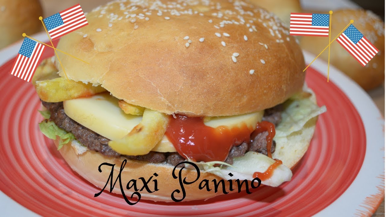 Maxi Panino Xxl Panino Per Hamburger Youtube