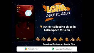 LoHa Space Mission : Retro Space Shooter with Touch Controls screenshot 5