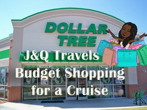 Budget Cruise Shopping at the Dollar Tree