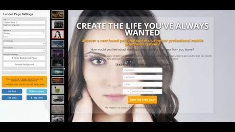 How To Make Lead Capture Pages For Your MLM & Network Marketing Business