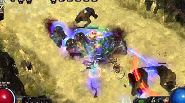 Path of Exile 2.2 Cast on Melee Kill Scion Gorge run. (2:15)