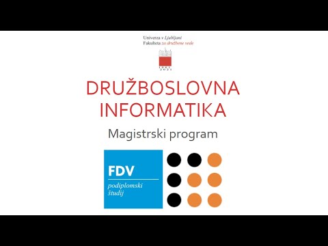 Information Day 2021 - Master&rsquo;s Program of Social Informatics